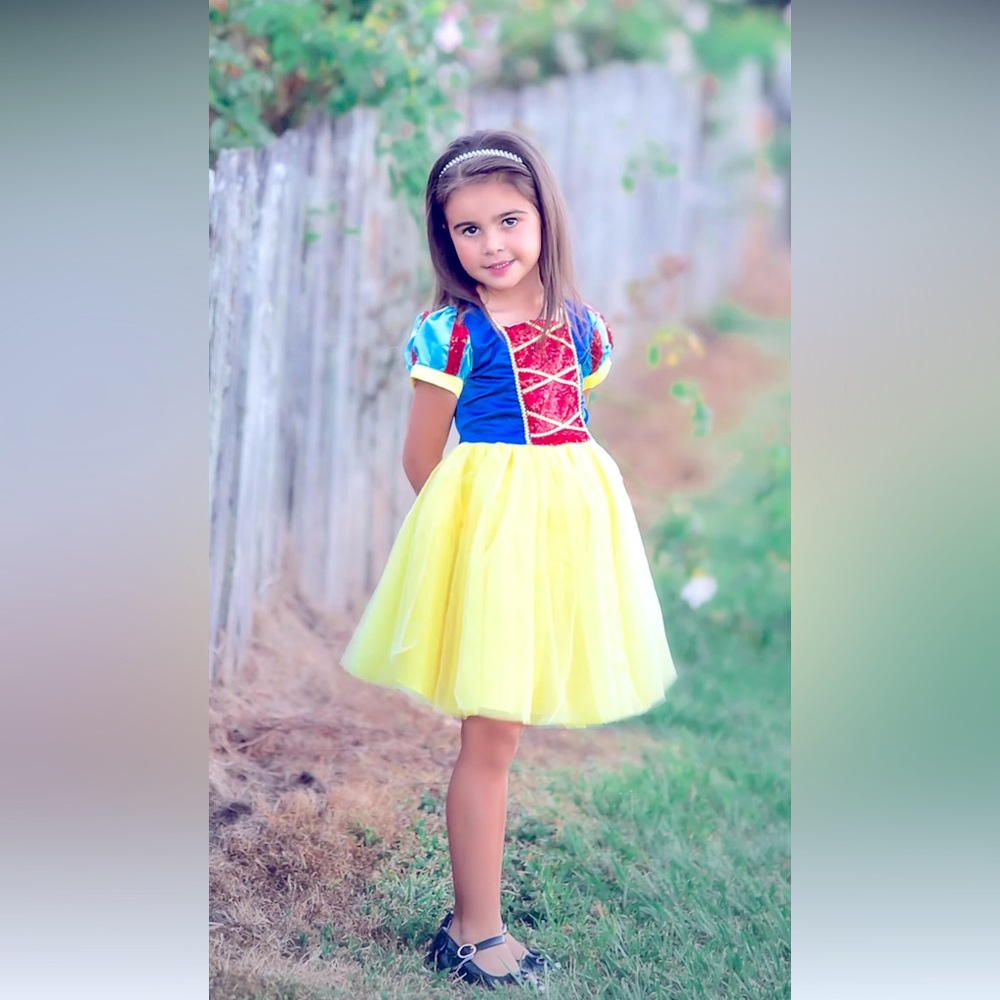 Trish Scully Toddler Snow White Dress - size 4T